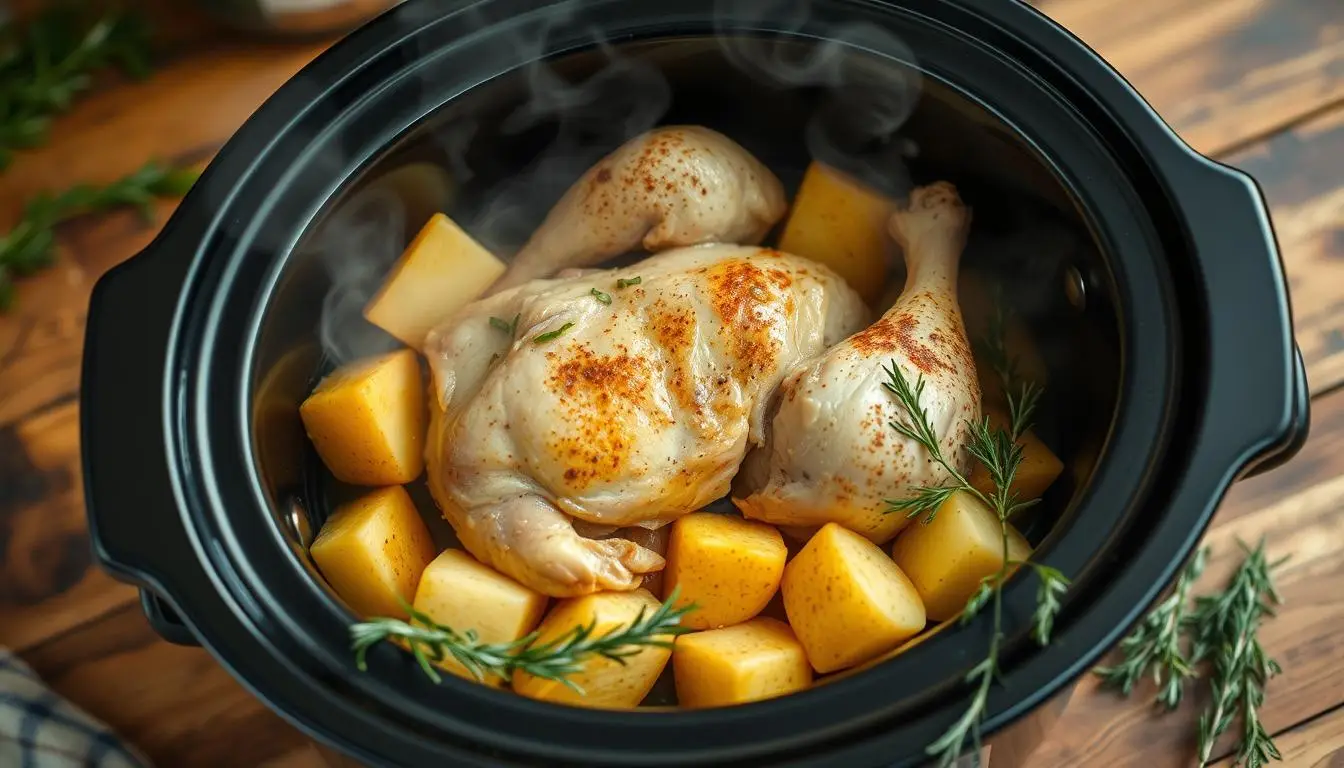 chicken potato crock pot