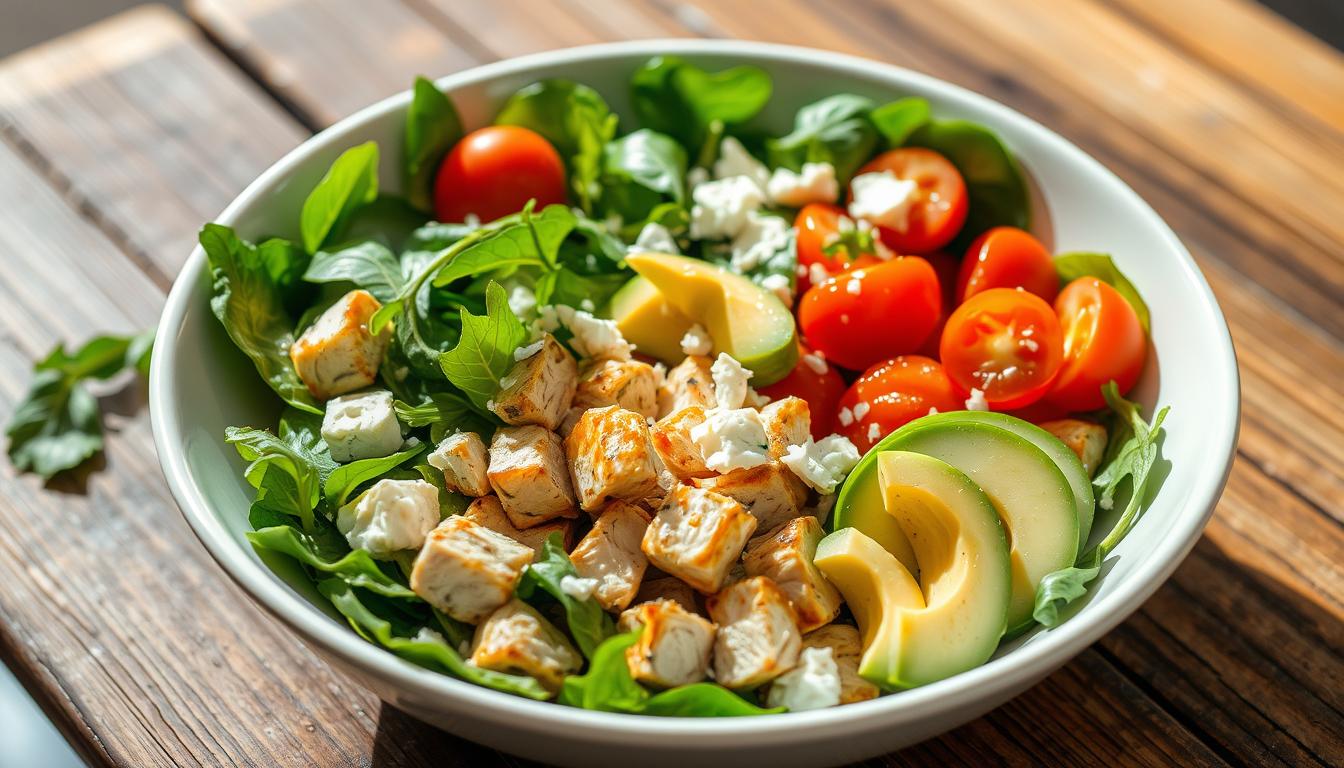 healthy chicken salad