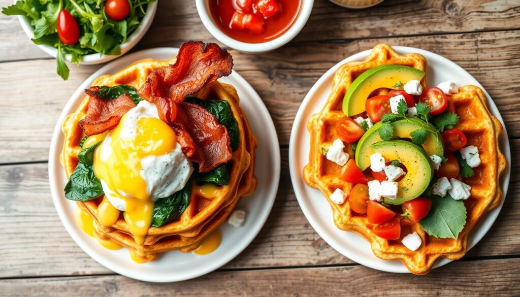 savory waffles