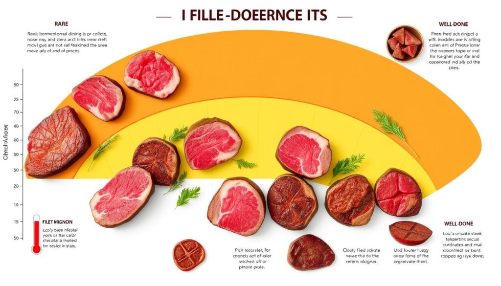 steak doneness chart