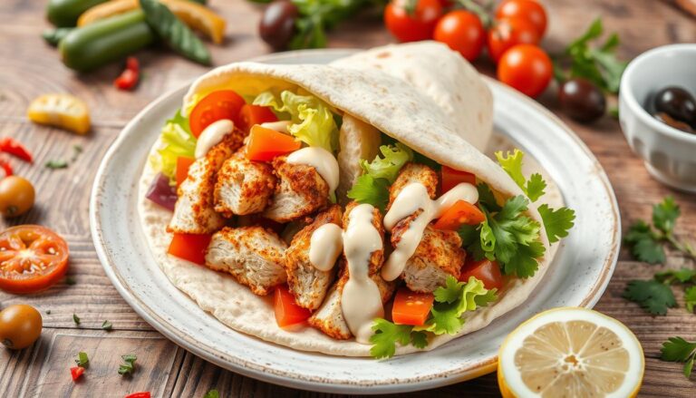 Mediterranean Chicken Shawarma