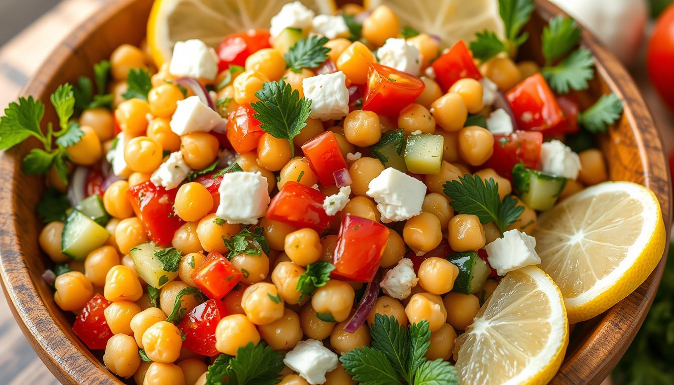 Mediterranean Chickpea Salad