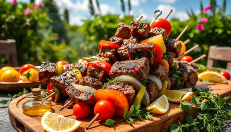 Mediterranean Grilled Lamb Skewers