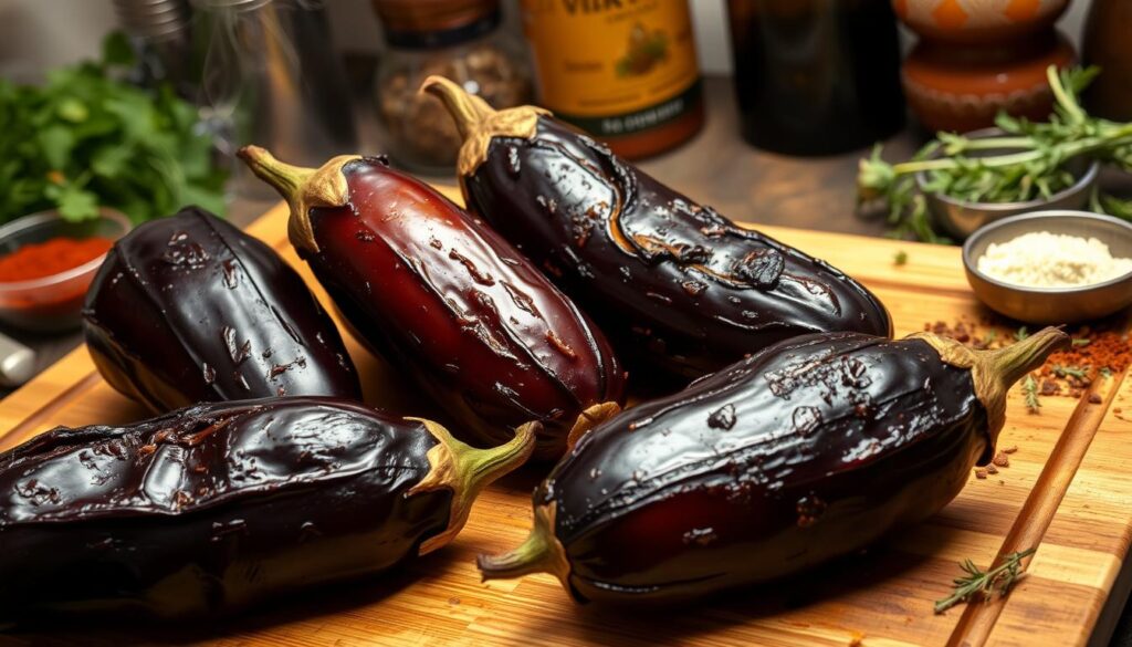 roasted eggplant