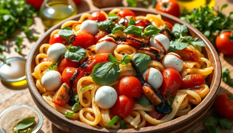 caprese pasta salad